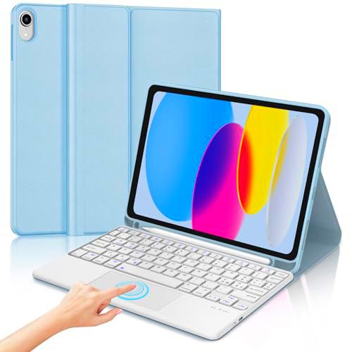 Teclado para iPad 10 Generación 2022, Funda con Teclado para iPad 10 Generación 10.9"