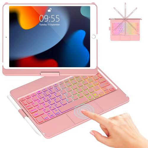 Funda con teclado para iPad Air 11 inch 2024 iPad Air 5/Air 4 2022/2020 10.9"
