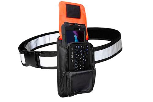 B2Bworkplace Funda para cinturón - 8 pulgadas grande tablet funda compatible con Samsung Galaxy Tab Active 3 y Active 5