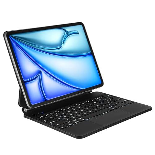 Magic Keyboard de 10,9 Pulgadas para iPad Air (5, 4 generación) con Teclado para iPad Pro de 11 Pulgadas (3.a/2.a/1.a generación) Diseño de Soporte Flotante