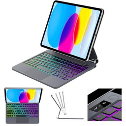 FOGARI Teclado para iPad 10 Generación 2022, Soporte Magnético