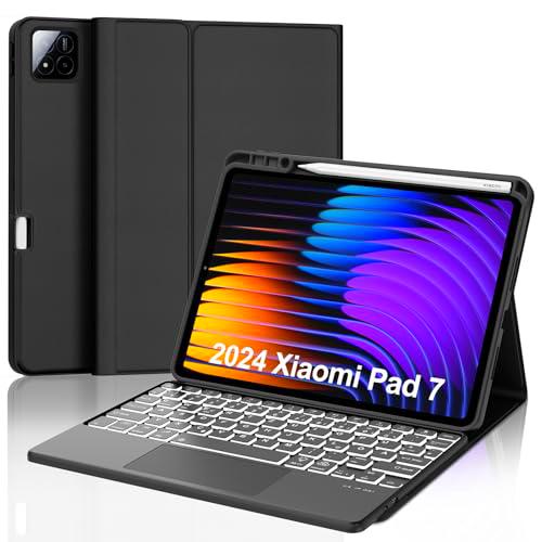WINCHKING Funda para Xiaomi Pad 7/7 Pro con teclado