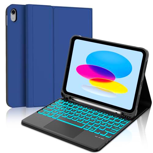 WINCHKING - Teclado para iPad 10º - Carcasa para iPad de 10ª generación