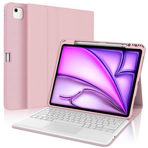 SENGBIRCH - Carcasa para iPad Air de 13" (M2) 2024 con teclado táctil