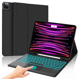 SENGBIRCH Funda con teclado para iPad Pro de 12,9 pulgadas de 6/5/4/3 generación