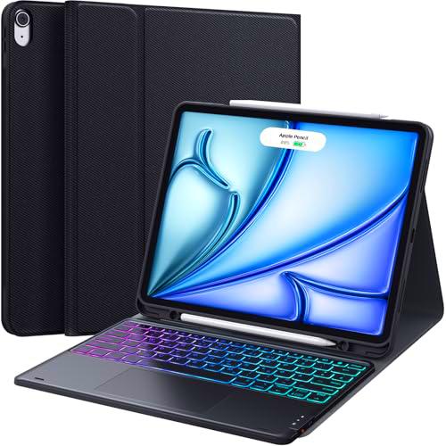 CHESONA Funda para iPad Air de 13 pulgadas con teclado