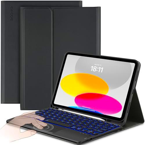 CACOE Funda Teclado Compatible con iPad 10 Generación
