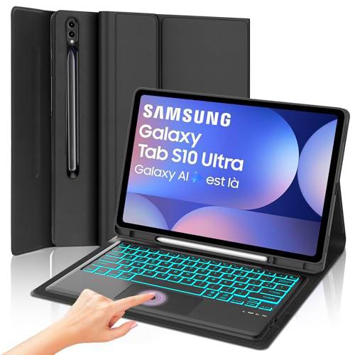 SENGBIRCH - Carcasa de teclado para Samsung Galaxy Tab S10 Ultra 14,6&quot; 2024