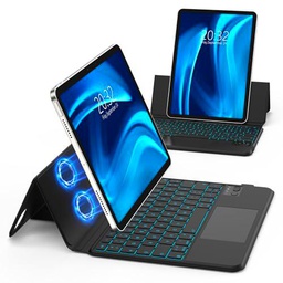 GOKOCO Funda magnética con teclado para iPad Pro de 11 pulgadas (2024 M4)