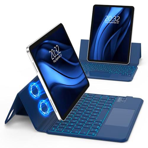 GOKOCO Funda magnética con teclado para iPad Pro de 11 pulgadas (2024 M4)