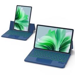 GOKOCO Funda con teclado mágico para Samsung Galaxy Tablet S9FE/S9/S8/S7 de 11 pulgadas