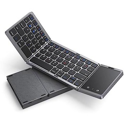seenda Teclado plegable Bluetooth con panel táctil