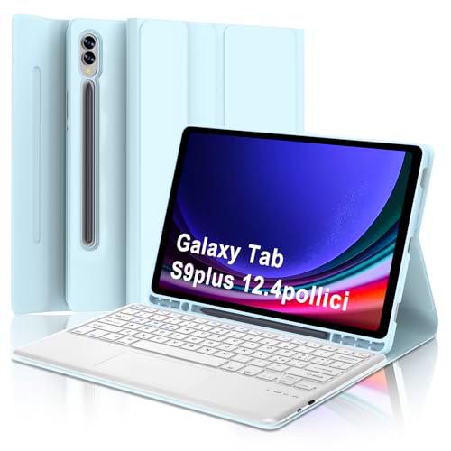 WINCHKING Teclado para Samsung Galaxy Tab S9 Plus 2023 (SM-X810/X816B/X818U)