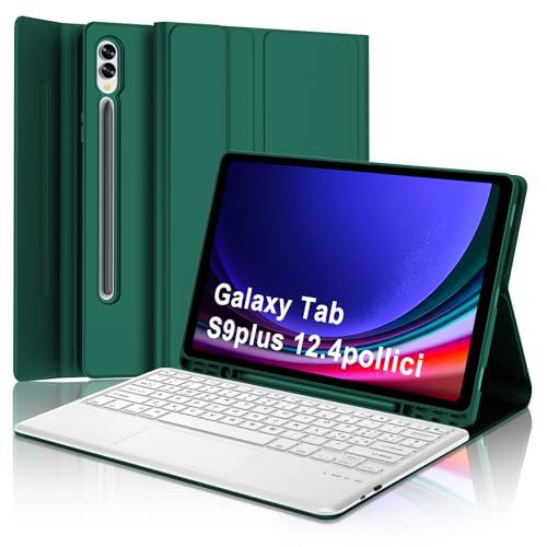 WINCHKING Teclado para Samsung Galaxy Tab S9 Plus 2023 (SM-X810/X816B/X818U)