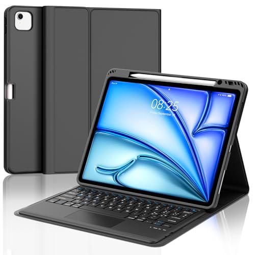 WINCHKING Teclado para iPad Air 13 2024 (M2), funda con teclado para iPad Air 13&quot;