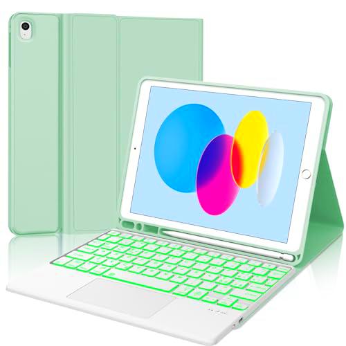 Teclado para iPad 10 generación (2022)con panel táctil