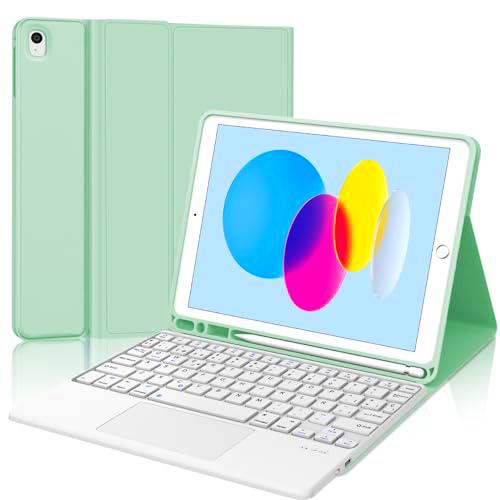 WINCHKING Teclado para iPad 10 generación (2022) con panel táctil