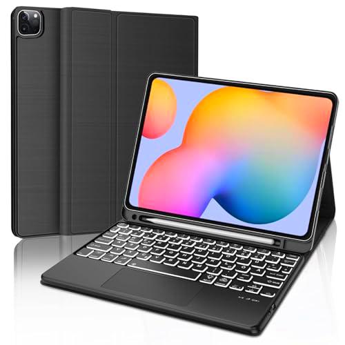 WINCHKING Funda con teclado Samsung Galaxy S6 Lite de 10,4 pulgadas (2024/2022/2020)