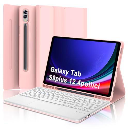 WINCHKING Teclado para Samsung Galaxy Tab S9 Plus 2023 (SM-X810/X816B/X818U)