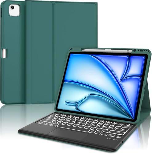 FOGARI Teclado para iPad Air 6th 11&quot; M2 2024, Teclado para iPad Air 5 /Air