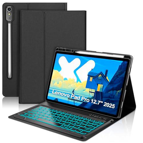 SENGBIRCH - Funda de teclado para Lenovo Tab P12 Pro 12.7" 2025