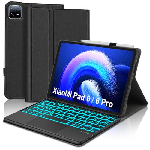 SENGBIRCH Funda teclado Xiaomi Pad 6/6Pro Tablet 11"