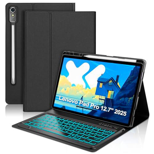 SENGBIRCH Funda de teclado para Lenovo Tab P12 Pro 12.7&quot; 2025