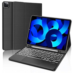 Funda para iPad Air de 5ª generación con teclado - iPad Pro 11 teclado con panel táctil