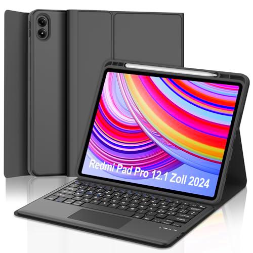 Teclado para Redmi Pad Pro 2024, Funda Teclado para Redmi Pad Pro 12.1