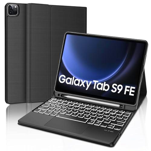 WINCHKING Funda con teclado para Samsung Tab S9 FE 10.9 pulgadas/Tab S9 11 pulgadas 2023