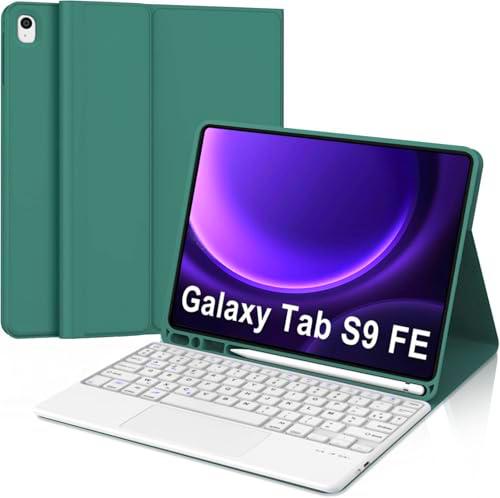 WINCHKING Funda con teclado para Samsung Tab S9 FE de 10,9 pulgadas