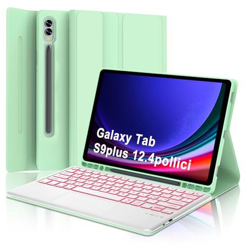 Teclado para Samsung Galaxy Tab S9 Plus 2023 (SM-X810/X816B/X818U)