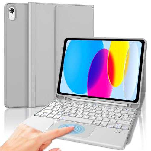 SENGBIRCH Funda con teclado para iPad de 10ª generación de 10,9 pulgadas