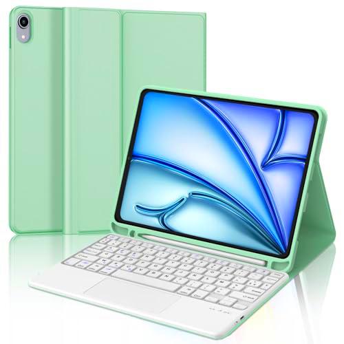WINCHKING Funda con teclado para iPad Air de 11 pulgadas M2 2024