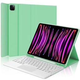 WINCHKING Teclado iPad Pro 12,9 con Touchpad, funda teclado iPad Pro 6/5/4/3 generación