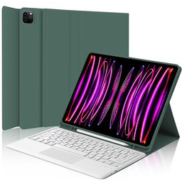 WINCHKING Teclado iPad Pro 12,9 con Touchpad, funda teclado iPad Pro 6/5/4/3 generación