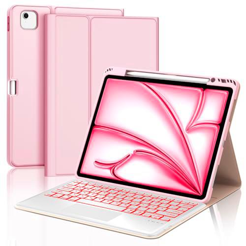 Teclado para iPad Air 13 2024 (M2), funda con teclado para iPad Air 13&quot;