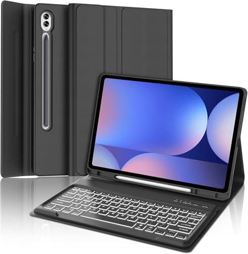 Occtingkind Teclado para Samsung Galaxy Tab S10 Plus 2024 12,4 pulgadas