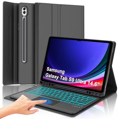 Funda teclado para Samsung Galaxy Tab S9 Ultra 14,6&quot;
