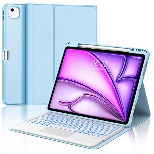 Teclado para iPad Air 13 2024 (M2), funda con teclado para iPad Air 13&quot;