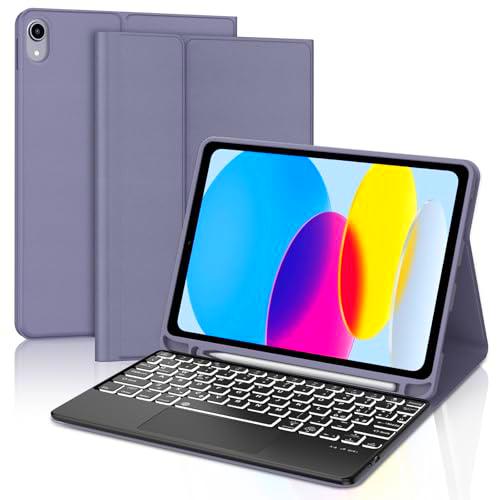 Teclado para iPad 10 Generación 2022, Funda con Teclado para iPad 10 10.9"