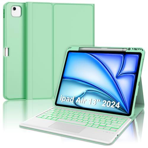 Teclado para iPad Air 13 2024 (M2), funda con teclado para iPad Air 13&quot;