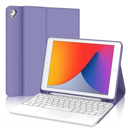 WINCHKING Teclado para iPad 6º - Carcasa teclado para iPad de 9,7 pulgadas (6ª/5ª)