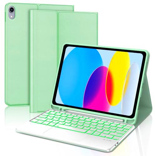 Teclado para iPad 10 Generación 2022, Funda con Teclado para iPad 10 10.9"