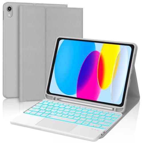 SENGBIRCH Funda teclado para iPad 10ª generación 10,9&quot; 2022