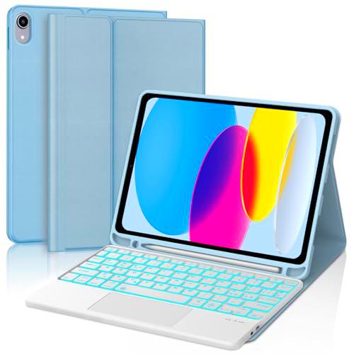 SENGBIRCH Funda teclado para iPad 10ª generación 10,9" 2022