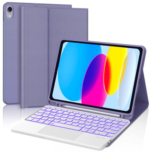 SENGBIRCH Funda teclado para iPad 10ª generación 10,9&quot; 2022