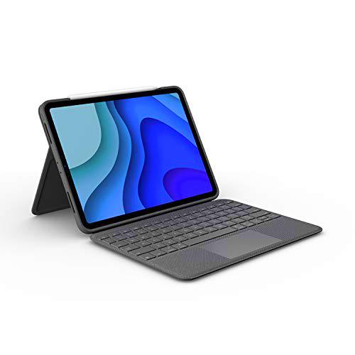 Logitech Folio Touch iPad funda teclado con tecnología táctil Trackpad y con conexión instantánea Smart Connector iPad Pro 11'' (A1980/A2013/A1934/A1979/A228/A2233)