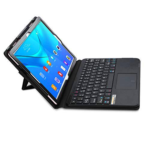 SonnyGoldTech MQ-Power - Funda con teclado Bluetooth para Huawei MatePad Pro 10.8 y MatePad 10.8