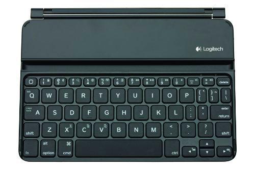 Logitech Ultrathin Keyboard Mini Bluetooth AZERTY Francés Negro Teclado para móvil